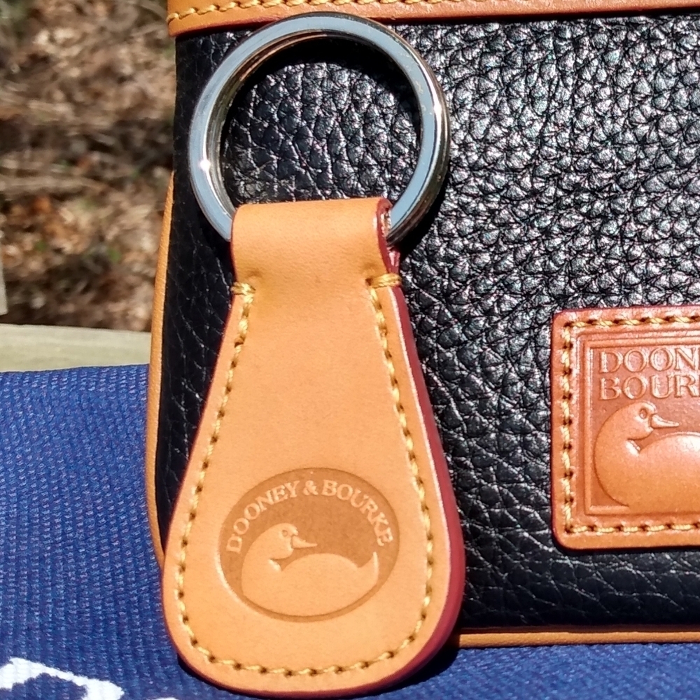 NEW, Vintage D&B Florentine Duck Logo Keychain Fob